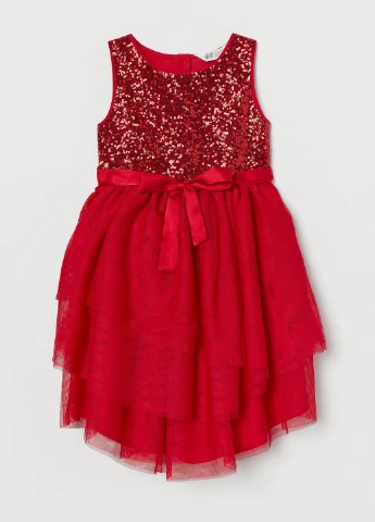 Красное платье H&M (249964973)