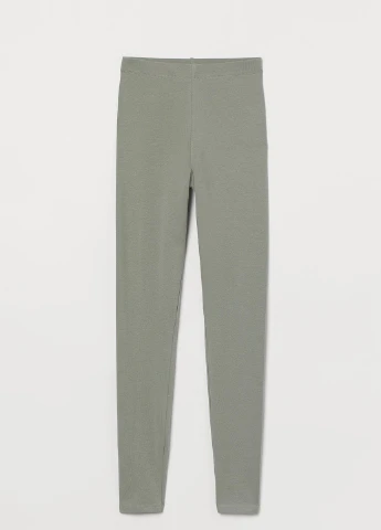 Светло-зеленые демисезонные леггинсы H&M