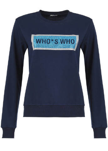 Синий зимний джемпер Who's who
