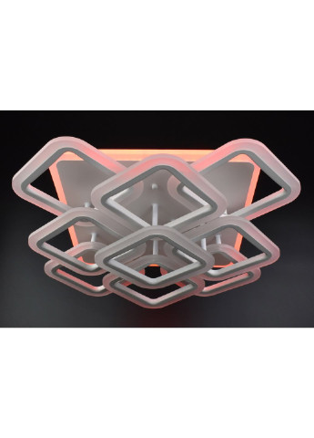 Люстра стельова LED з пультом A2505/9S-RGB-wh Білий 13х49х49 см. Sunnysky (253628781)