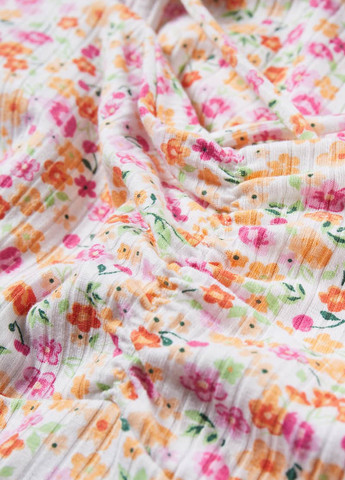 Комбинированное кэжуал платье C&A с цветочным принтом