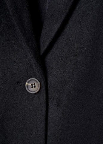 Черное демисезонное Пальто H&M