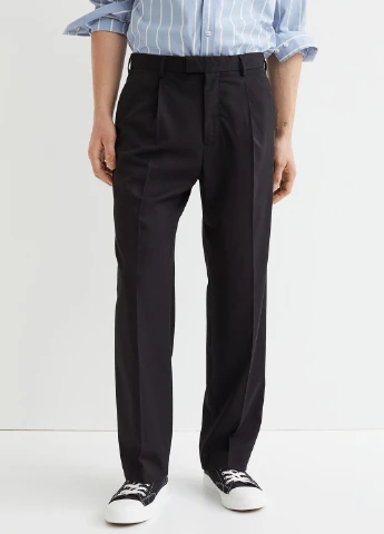 Черные брюки H&M