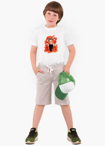 Белая демисезонная футболка детская блогер влад а4 (blogger vlad a4)(9224-2619) MobiPrint