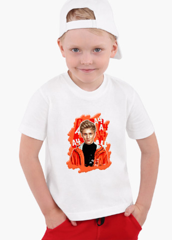 Белая демисезонная футболка детская блогер влад а4 (blogger vlad a4)(9224-2619) MobiPrint