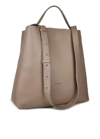 Стильна сумка бежева велика 30*31*12 Fashion (251853896)