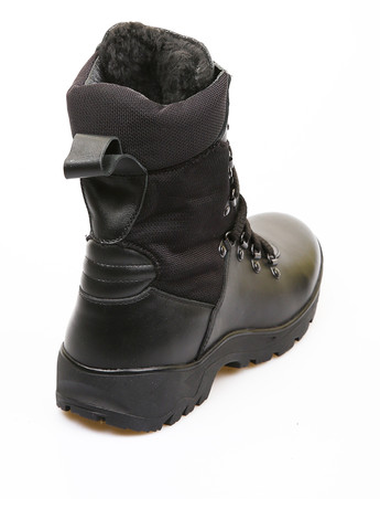 Черные зимние ботинки No Brand