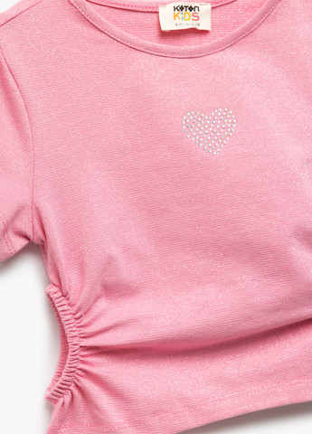 Рожева літня футболка KOTON