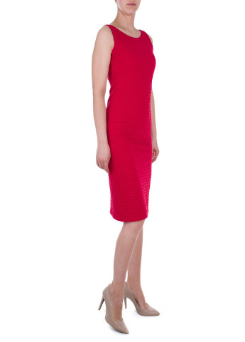 Червона кежуал плаття, сукня Emporio Armani однотонна