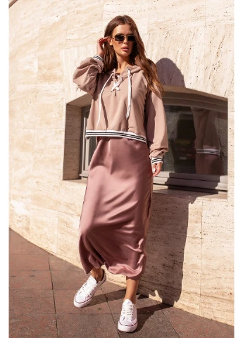 Костюм 186-3 L Бежевий N.N.C.Fashion (223390546)