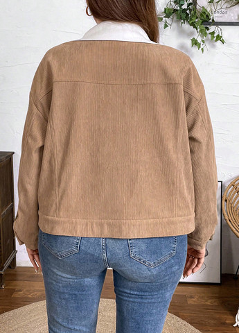 Бежева зимня куртка SHEIN