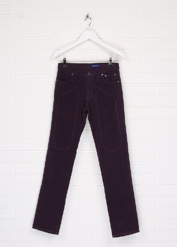Фиолетовые кэжуал демисезонные зауженные брюки Jeckerson