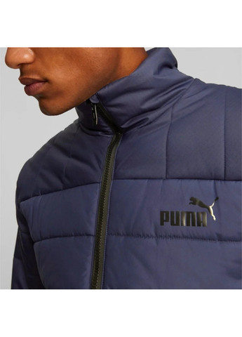 Темно-синя демісезонна куртка Puma