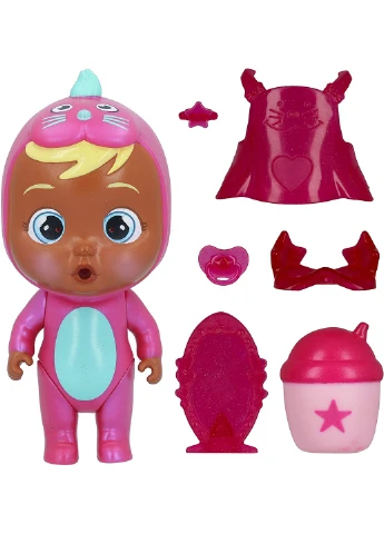 Игровой набор с пупсом Cry Babies Magic Tears Pink Edition Плакса с мини домиком (81550) IMC Toys (255665575)