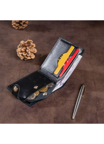 Чоловічий шкіряний гаманець 10,5х9х0,5 см Shvigel (252129085)