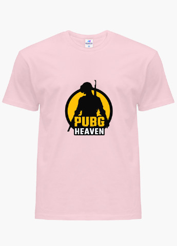 Рожева демісезонна футболка дитяча пубг пабг (pubg) (9224-1185) MobiPrint