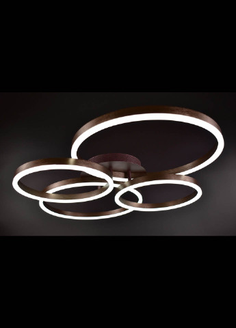 Люстра потолочная LED с пультом A8008/2+2B-cf Коричневый 11х63х83 см. Handmade (234538060)