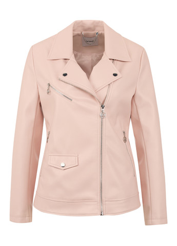 Світло-рожева демісезонна куртка косуха Orsay