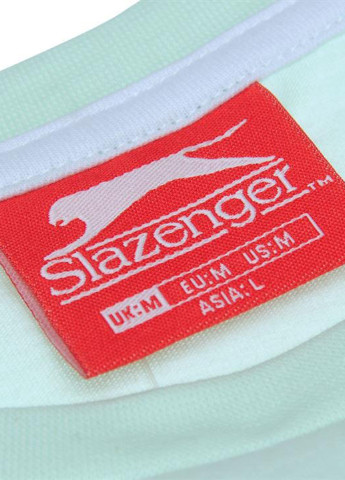 Мятная футболка Slazenger