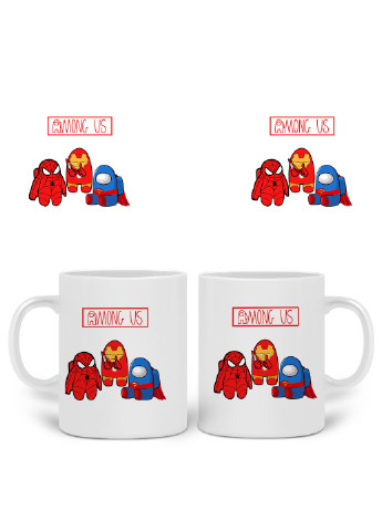 Кружка Амонг Ас (Among Us) 330 мл горнятко керамічне (20259-2431) MobiPrint (219777689)