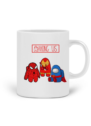 Кружка Амонг Ас (Among Us) 330 мл горнятко керамічне (20259-2431) MobiPrint (219777689)