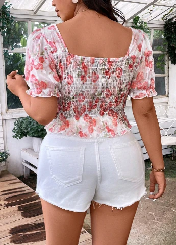 Белая блуза SHEIN