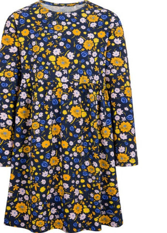 Синьо-жовта плаття для дівчинки Endo (216591168)