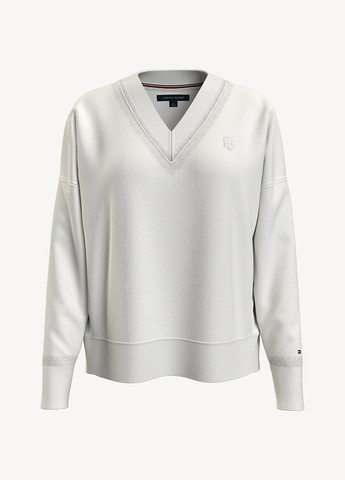 Білий демісезонний пуловер пуловер Tommy Hilfiger