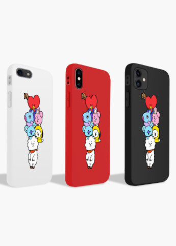 Чехол силиконовый Apple Iphone X БТС (BTS) (6129-1064) MobiPrint (219357191)