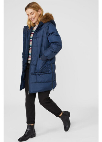 Темно-синяя демисезонная куртка Mantaray