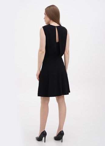 Чорна кежуал сукня кльош Ralph Lauren однотонна