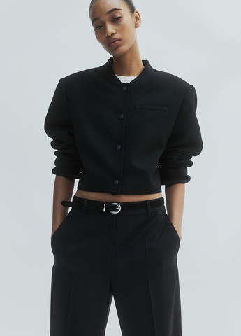 Бомбер H&M бейсбольный на кнопках (322375891)