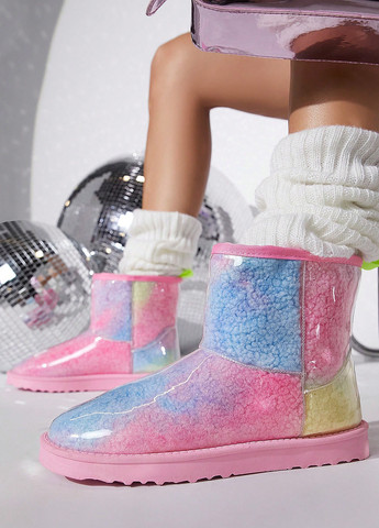 Цветные осенние ботильоны SHEIN