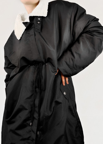 Черная демисезонная куртка Boohoo