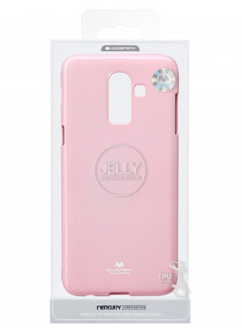 Чохол для, Jelly Case, PINK Goospery Samsung Galaxy J8 (J810) рожевий