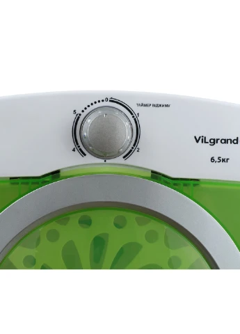 Центрифуга для белья (6,5 кг, 200 Вт, 1300 об./мин.) Vilgrand VSD-652 (230926256)