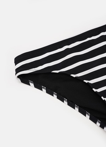 Чорно-білий літній купальник роздільний C&A