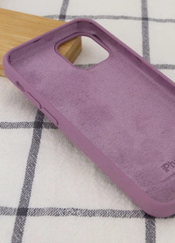 Чохол Silicone Case Full Protective (AA) для Apple iPhone 12 Pro Max (6.7 ') Ліловий / Lilac Pride (is_00000038663_37) Epik (229727921)