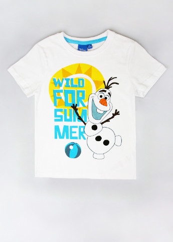 Біла літня футболка Disney