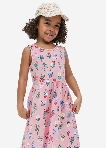 Розовое платье H&M (262738338)