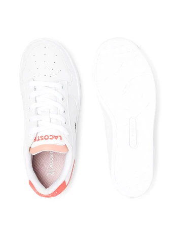 Белые кеды Lacoste