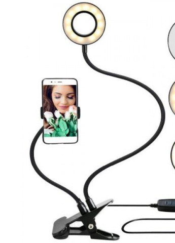 Селфи-кольцо Professional Live Stream USB с держателем для телефона Mirror (235222699)