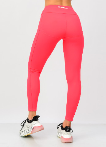 Розовые демисезонные леггинсы Go Fitness