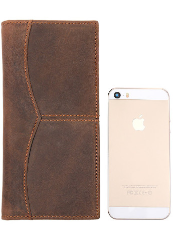 Мужской кожаный кошелек 9х18 см Vintage (252127052)