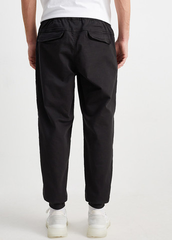 Черные кэжуал демисезонные зауженные, карго брюки C&A