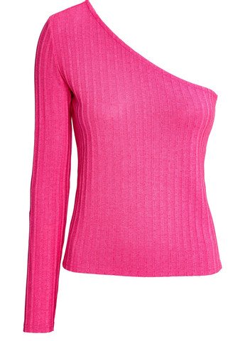 Малиновый демисезонный свитер H&M