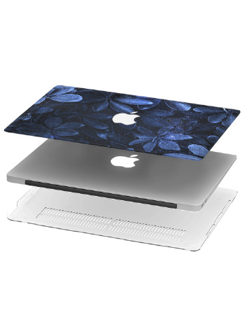 Чехол пластиковый для Apple MacBook Air 13 A1466 / A1369 Паттерн Листья (Pattern) (6351-2771) MobiPrint (219124521)