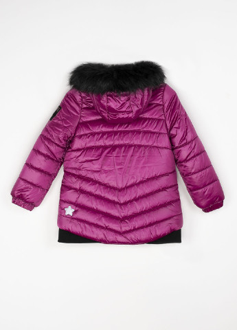 Фуксинова (колору Фукія) зимня куртка Coccodrillo