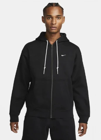 Толстовка DR0403-010 Nike SOLO SWOOSH FULLZIP HOODIE (367205549)