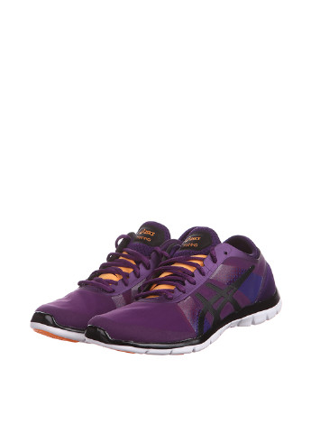 Фиолетовые демисезонные кроссовки Asics
